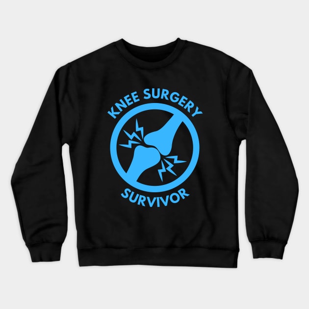 Knee Surgery Survivor Crewneck Sweatshirt by MtWoodson